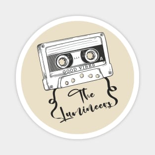 Good Vibes The Lumineers // Retro Ribbon Cass Magnet